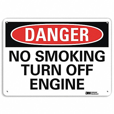 LYLE U31859RA10X7 Danger Sign 7 in x 10 in Aluminum