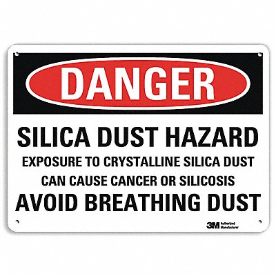 LYLE U31980RA10X7 Danger Sign 7 in x 10 in Aluminum