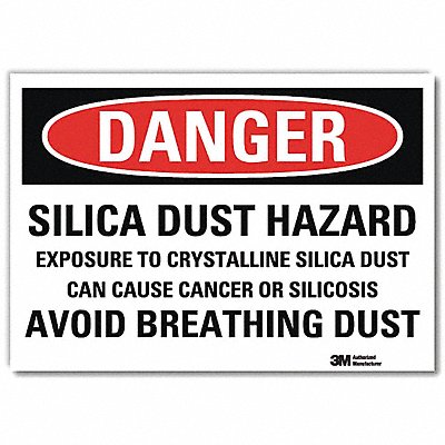 LYLE U31980RD7X5 Danger Sign 5inx7in Reflective Sheeting