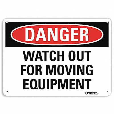 LYLE U32045NP10X7 Danger Sign 7 inx10 in Plastic