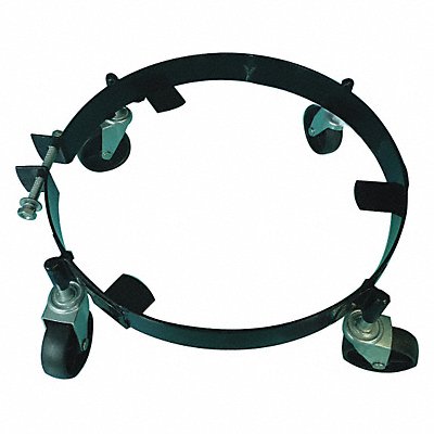 WESTWARD 34NK67 Band Dolly 120 lb Steel Black