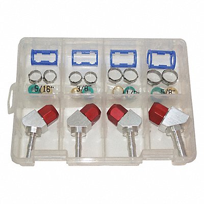 AIRSEPT 76716 A/C Line 45 Deg Repair Kit SAE 28 pcs.