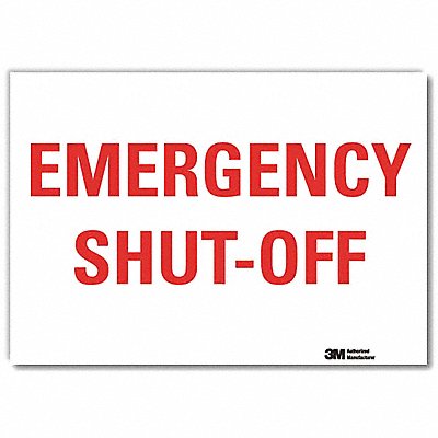 LYLE U71140RD7X5 Safety Decal 5inx7in Reflective Sheeting