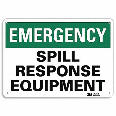 LYLE U71148RA10X7 Safety Sign 7 in x 10 in Aluminum
