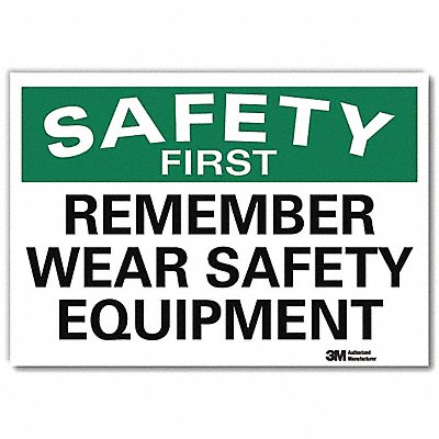 LYLE U71230RD7X5 Safety Decal 5inx7in Reflective Sheeting