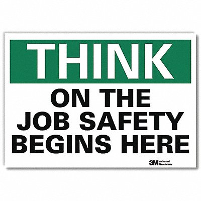 LYLE U71306RD7X5 Safety Decal 5inx7in Reflective Sheeting