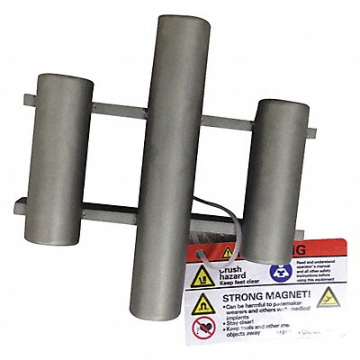 GRAINGER 34TA36 Magnetic Grate Round Rare Earth 6in dia.