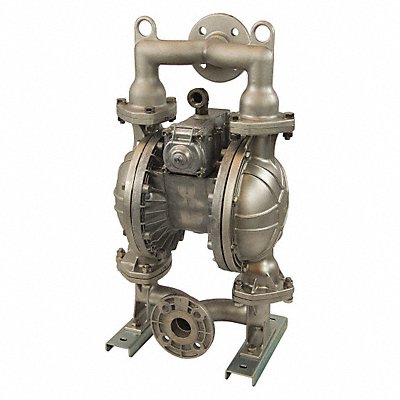 DAYTON 34TJ45 Dbl Diaphragm Pump PTFE 3/4in 150gpm
