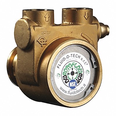 FLUID-O-TECH PB0801ANDNN0000 Rotary Vane Pump Low Lead Brass 4 gpm