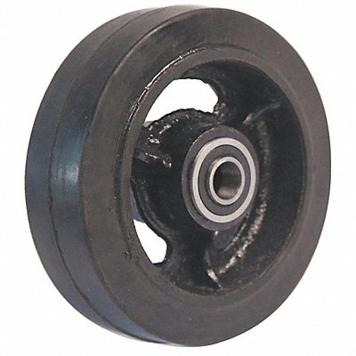 GRAINGER MH6FVJ302G Steel Wheel 6 in
