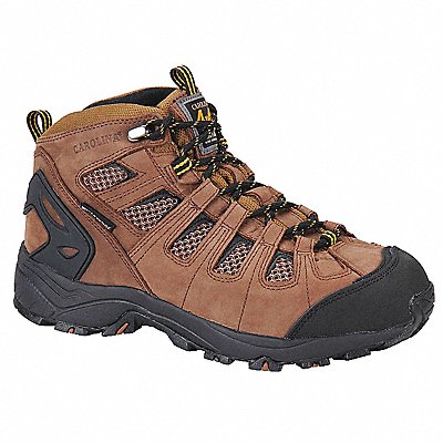 CAROLINA SHOE CA4525 Hiker Boot D 8 1/2 Brown PR