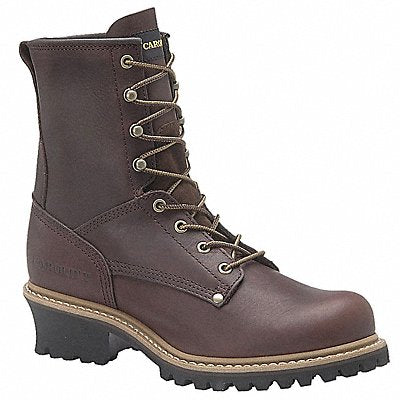 CAROLINA SHOE 1821 Logger Boot D 7 Brown PR