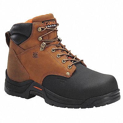 CAROLINA SHOE CA5582 6-Inch Work Boot D 8 Brown PR