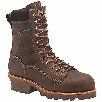 CAROLINA SHOE CA7521 Logger Boot E 7 1/2 Brown PR