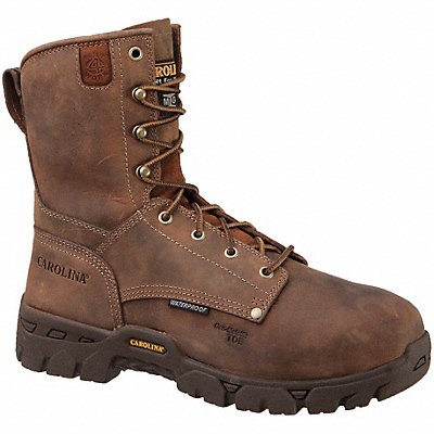 CAROLINA SHOE CA9582 8-Inch Work Boot D 14 Brown PR