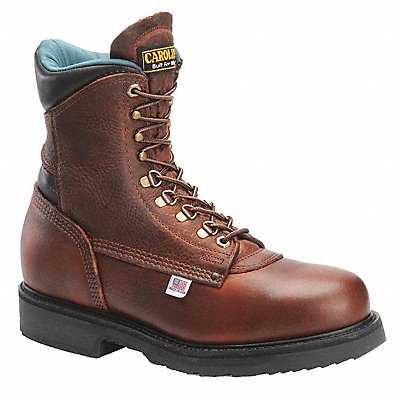 CAROLINA SHOE 1809 8-Inch Work Boot EE 18 Brown PR
