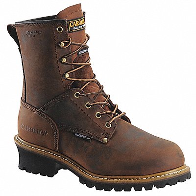 CAROLINA SHOE CA4821 Logger Boot EE 10 Brown PR