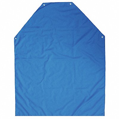 NASCO A601EB Bib Apron 45 x 35 In Electric Blue