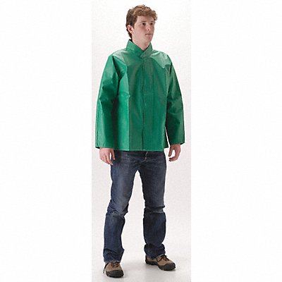 NASCO 52JGL Chemical Splash Jacket Unisex Green L