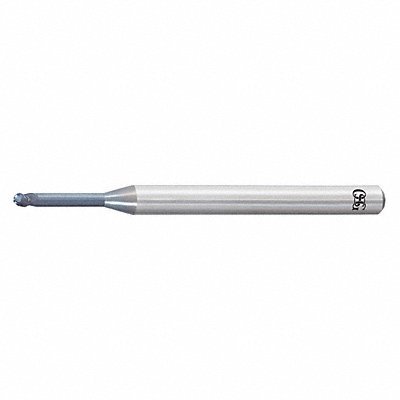 OSG 3195016 Ball End Mill Single End 1.00mm Carbide