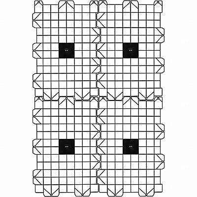 ATTIC DEK 351804 Attic Plastic Flooring PK 4
