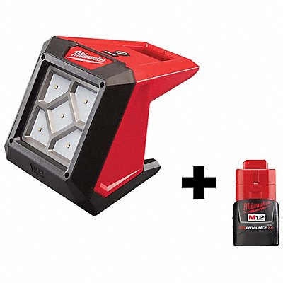 MILWAUKEE 23642000000000 Cordless Work Light Battery Incl 2.2 lb