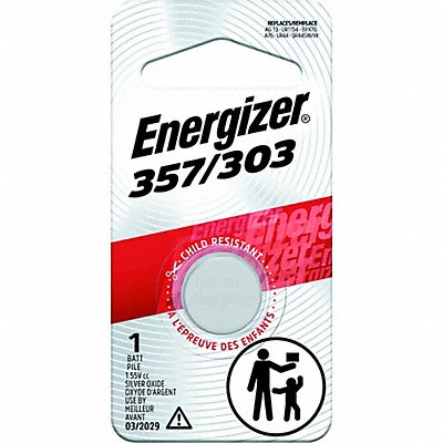 ENERGIZER 357BPZ Button Battery Silver 1.5VDC 357