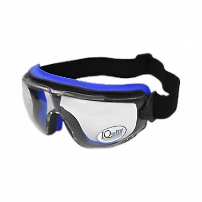 RADIANS LPG113D Safety Goggle Black Frame Clear Lens