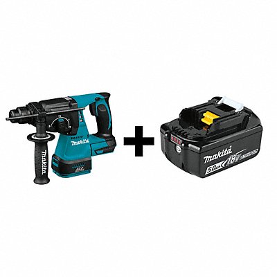 MAKITA XRH01ZBL1850B Cordless Rotary Hammer Battery Included