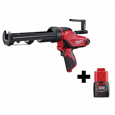 MILWAUKEE 24412000000000 Cordless Caulk Gun 12V 10 Oz