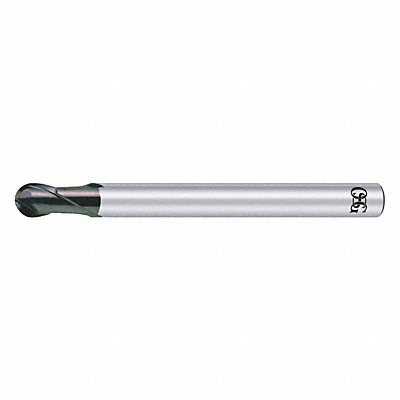 OSG 90110711 Ball End Mill Single End 3/8 Carbide