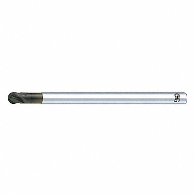 OSG 71730216 Ball End Mill Single End 1.00mm Carbide