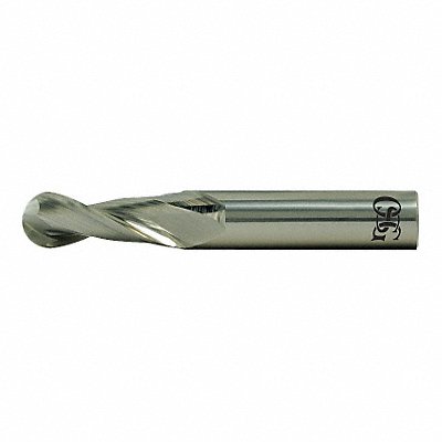 OSG 20100100 Ball End Mill Single End 1/8 Carbide