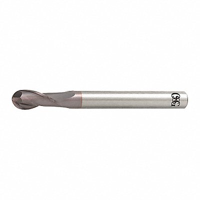OSG HP4180390 Ball End Mill Single End 1.00mm Carbide