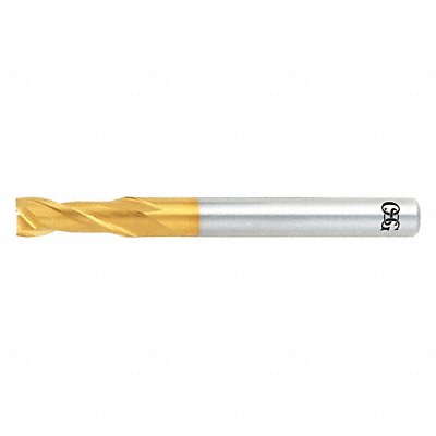 OSG 6737605 Square End Mill Single End Pow Met 1/8