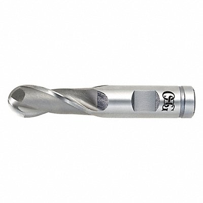 OSG 6210200 Ball End Mill Single End 3/16 Pwd Metal