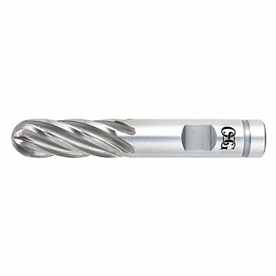 OSG 6444100 Ball End Mill Single End 7/8 Pwd Metal