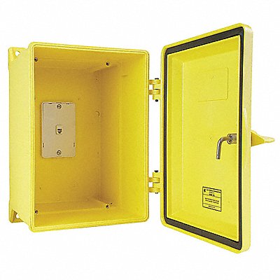 HUBBELL GAI-TRONICS 255003YL Weatherproof Phone Enclosure Yellow