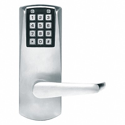 E-PLEX E2067LL62641 Deadbolt Lck No Key Override SatinChrome