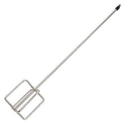KRAFT TOOL DC716 Mixing Paddle EggBeater 30in PlatedSteel
