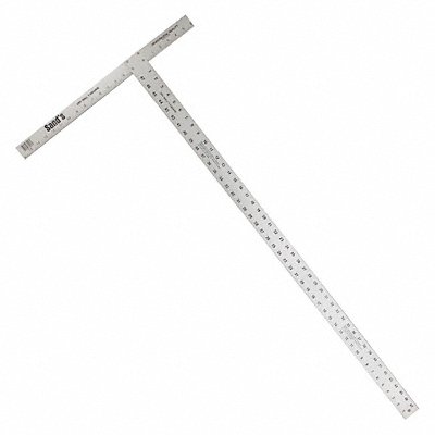 SANDS LEVEL  TOOL CO. SL676 T-Square Aluminum 48in. L x 2in. W