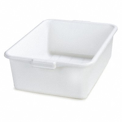 CARLISLE N4401102 J4645 Tote Box 15 1/2 in L White