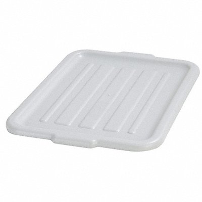 CARLISLE N4401223 J4646 Tote Box Lid 15 in L Grey