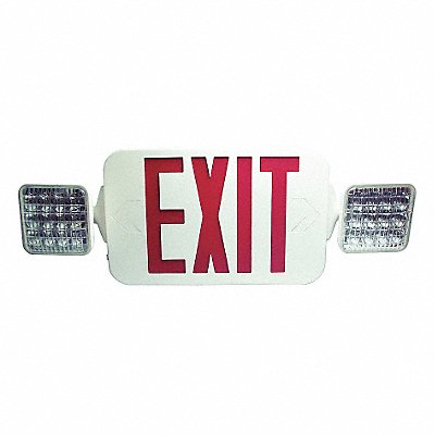 FULHAM FHEC33WR Exit Sign Combo 8-5/32inHx19-1/4inW NiCd