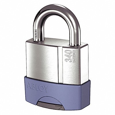ABLOY 7805649 Padlock Guard 2 1/4 in Plastic Grey