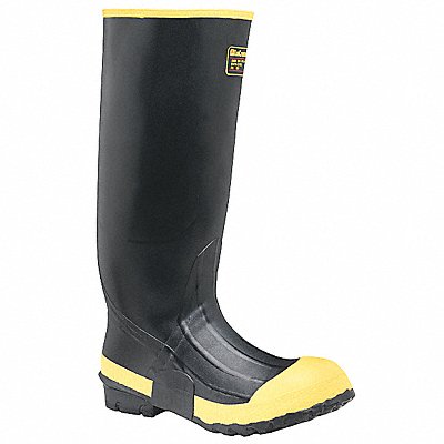 LACROSSE 101110 J2054 Rubber Boot Men s 14 Knee Black PR