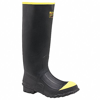 LACROSSE 267220 J2220 Rubber Boot Men s 7 Knee Black PR
