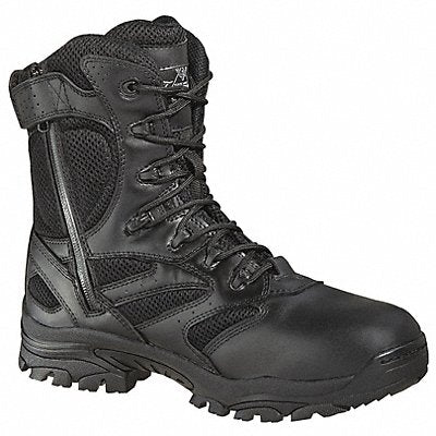 THOROGOOD SHOES 834621985XW Boots 8-1/2XW Black Side Zipper PR