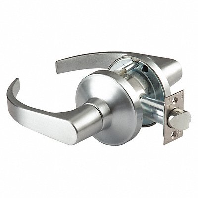 GRAINGER GT211BSN626234ASA Lever Lockset Mechanical GT Curved