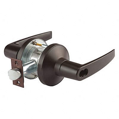 GRAINGER GT116MIA613234ASASCC Lever Lockset Mechanical GT Curved Miami